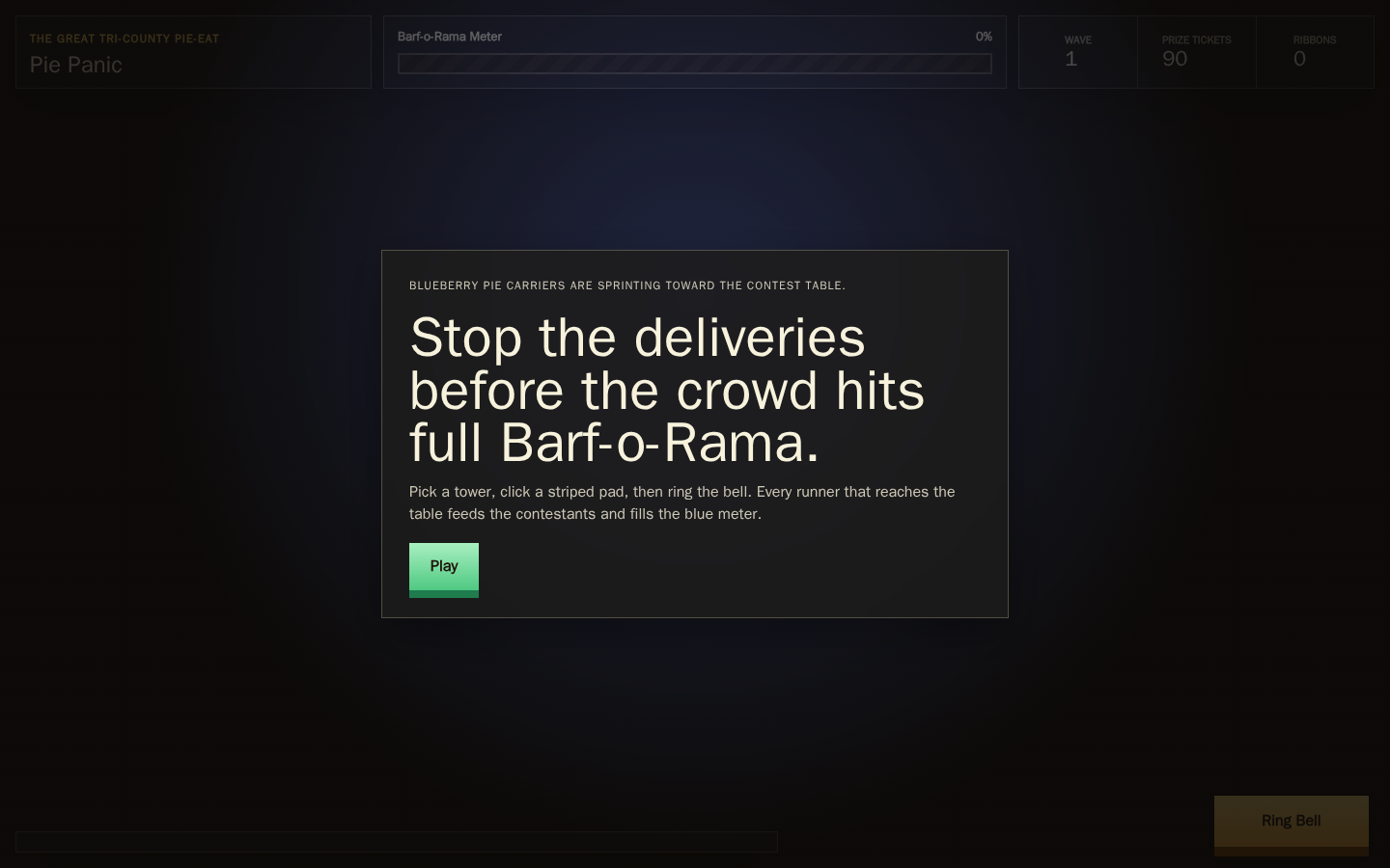 Barf-o-Rama Pie Panic thumbnail