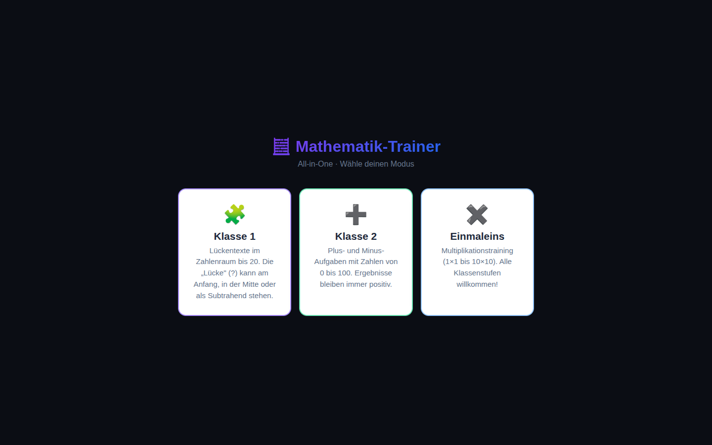 Mathe Trainer 1+2-3 thumbnail