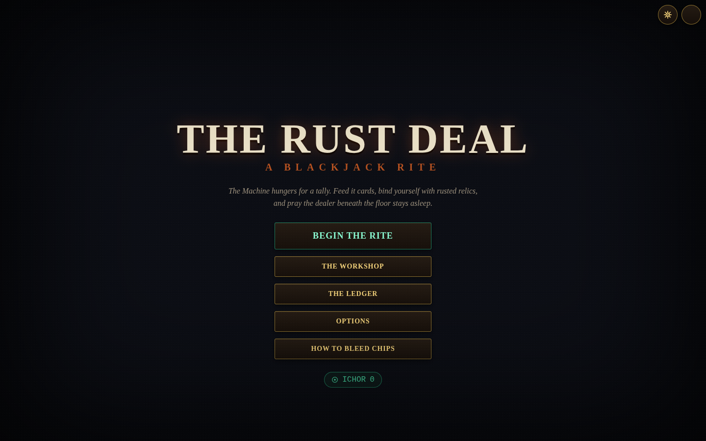 The Rust Deal: A Blackjack Roguelite thumbnail